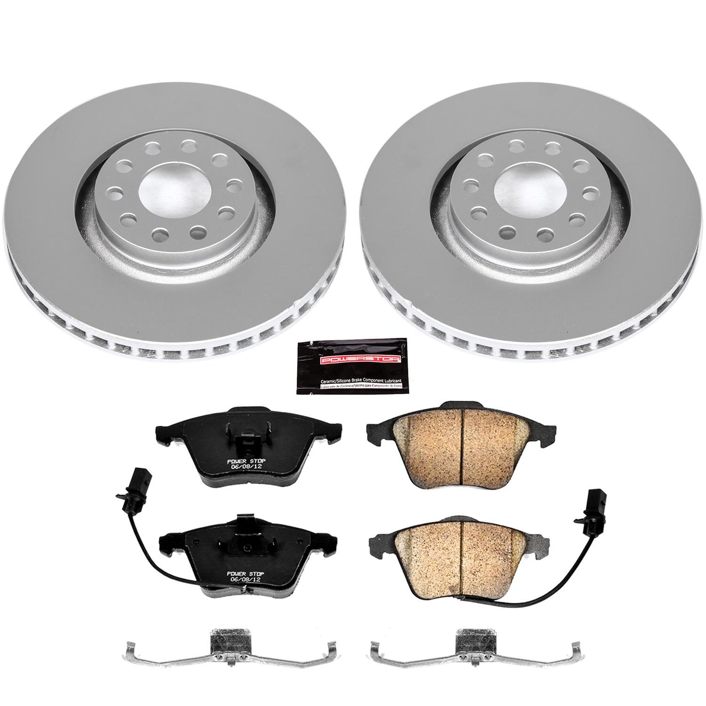 Power Stop Z23 Evolution Sport GEOMET Coated Brake Kits CRK2990
