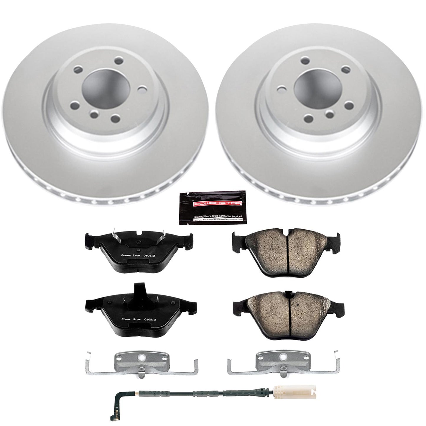 Power Stop Z23 Evolution Sport GEOMET Coated Brake Kits CRK3015