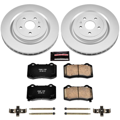 Power Stop Z17 Evolution Plus GEOMET Coated Brake Kits CRK3019