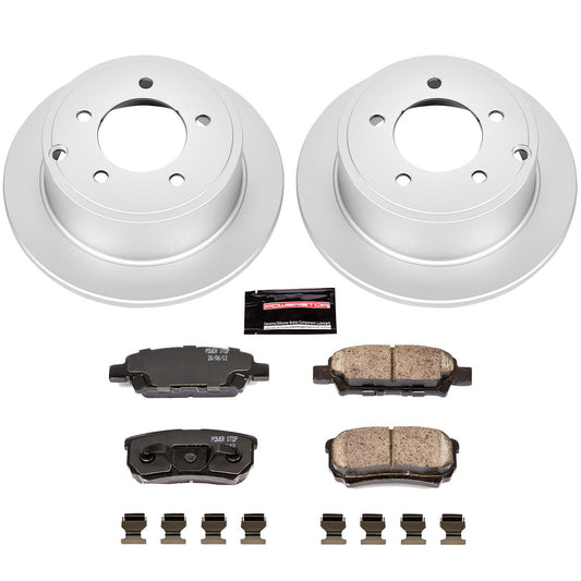 Power Stop Z17 Evolution Plus GEOMET Coated Brake Kits CRK3033