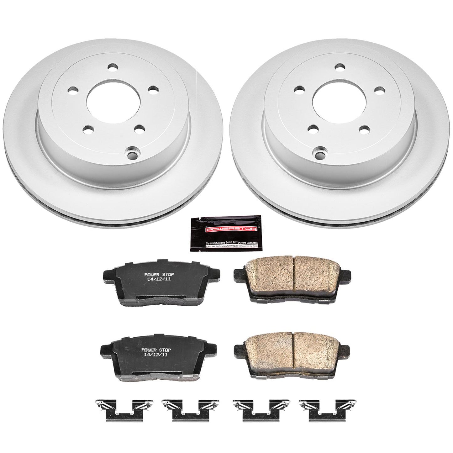 Power Stop Z17 Evolution Plus GEOMET Coated Brake Kits CRK3060