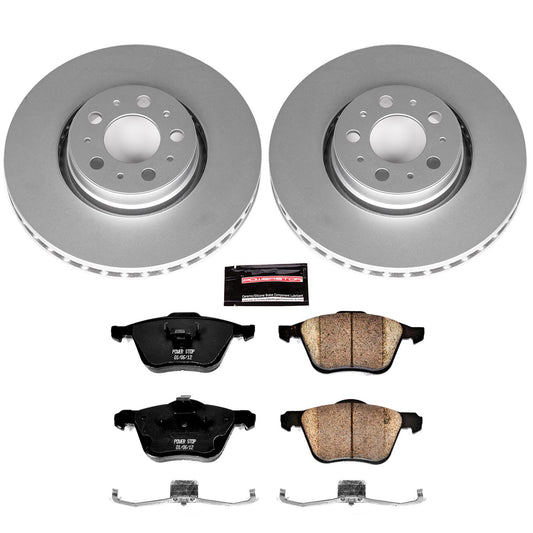 Power Stop Z23 Evolution Sport GEOMET Coated Brake Kits CRK3063