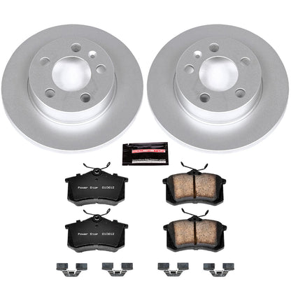 Power Stop Z23 Evolution Sport GEOMET Coated Brake Kits CRK3093