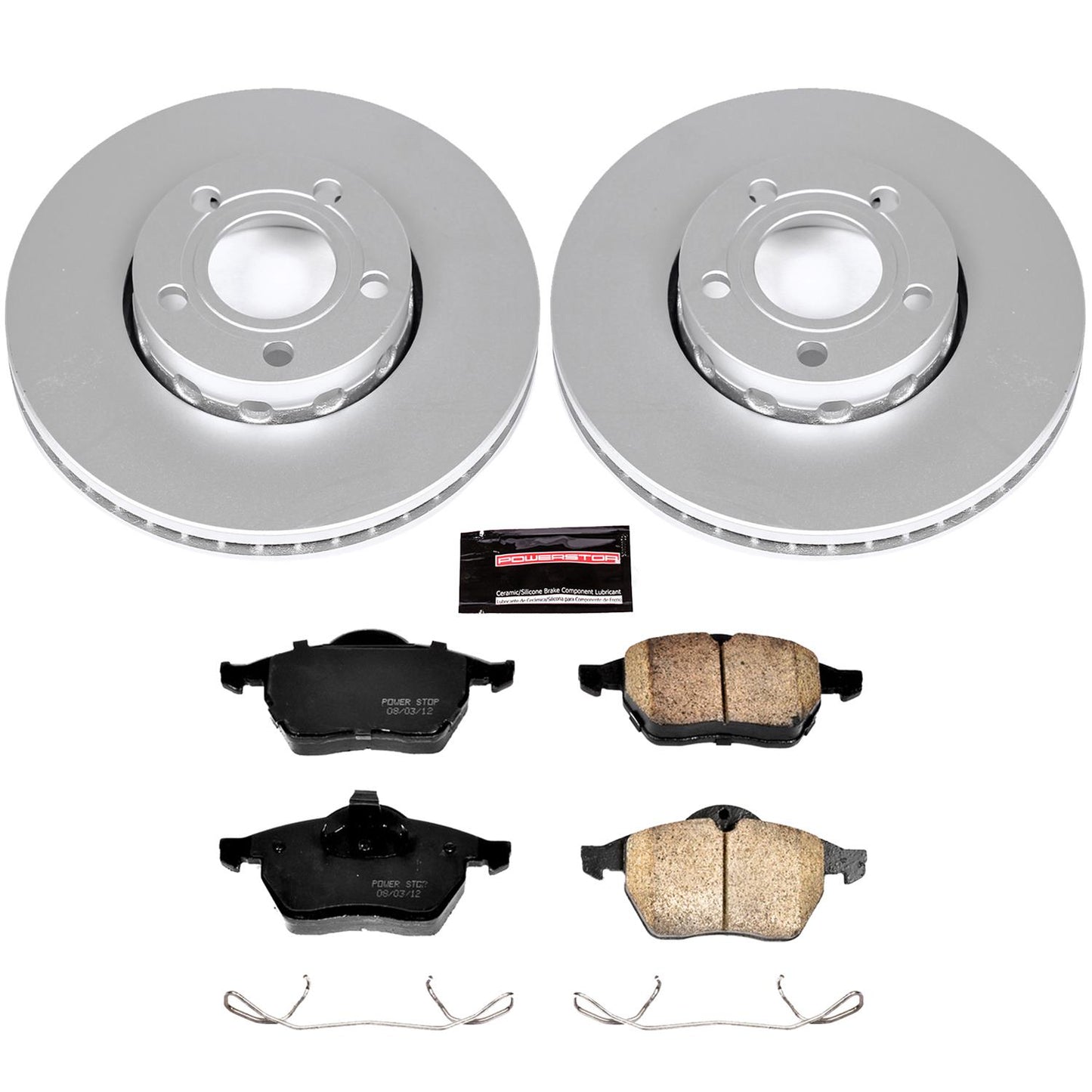 Power Stop Z23 Evolution Sport GEOMET Coated Brake Kits CRK3103