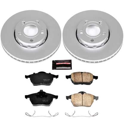 Power Stop Z23 Evolution Sport GEOMET Coated Brake Kits CRK3103