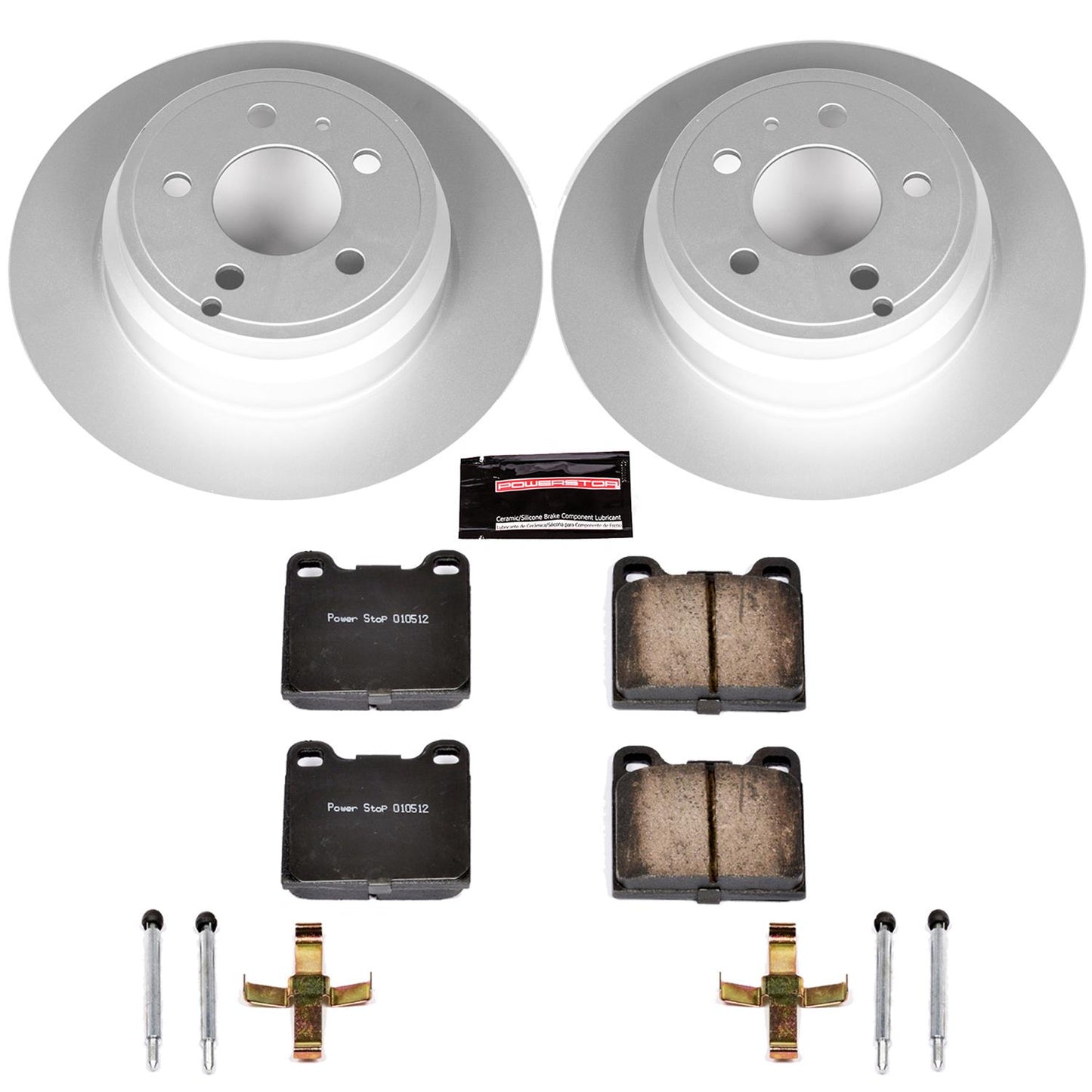 Power Stop Z23 Evolution Sport GEOMET Coated Brake Kits CRK3145
