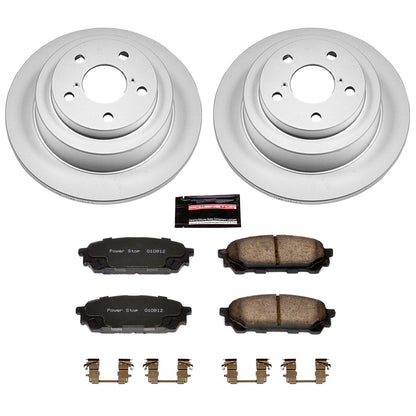 Power Stop Z17 Evolution Plus GEOMET Coated Brake Kits CRK447
