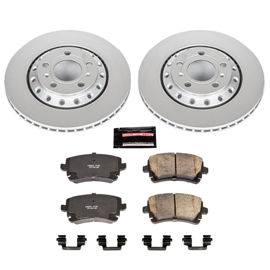 Power Stop Z23 Evolution Sport GEOMET Coated Brake Kits CRK4562