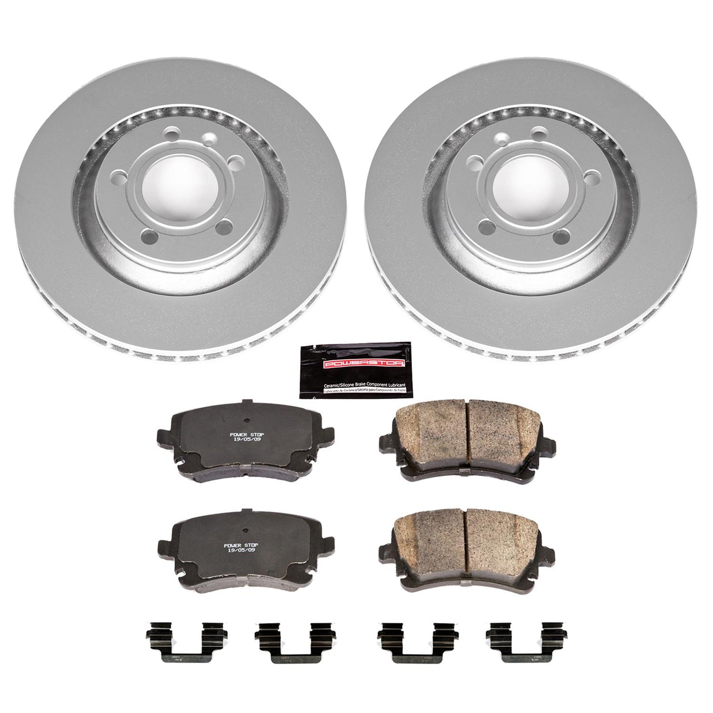 Power Stop Z23 Evolution Sport GEOMET Coated Brake Kits CRK4564