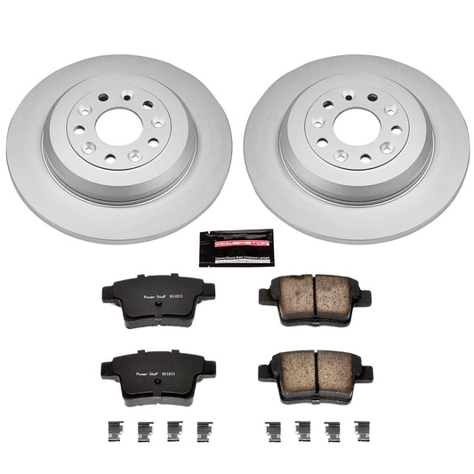 Power Stop Z17 Evolution Plus GEOMET Coated Brake Kits CRK4600