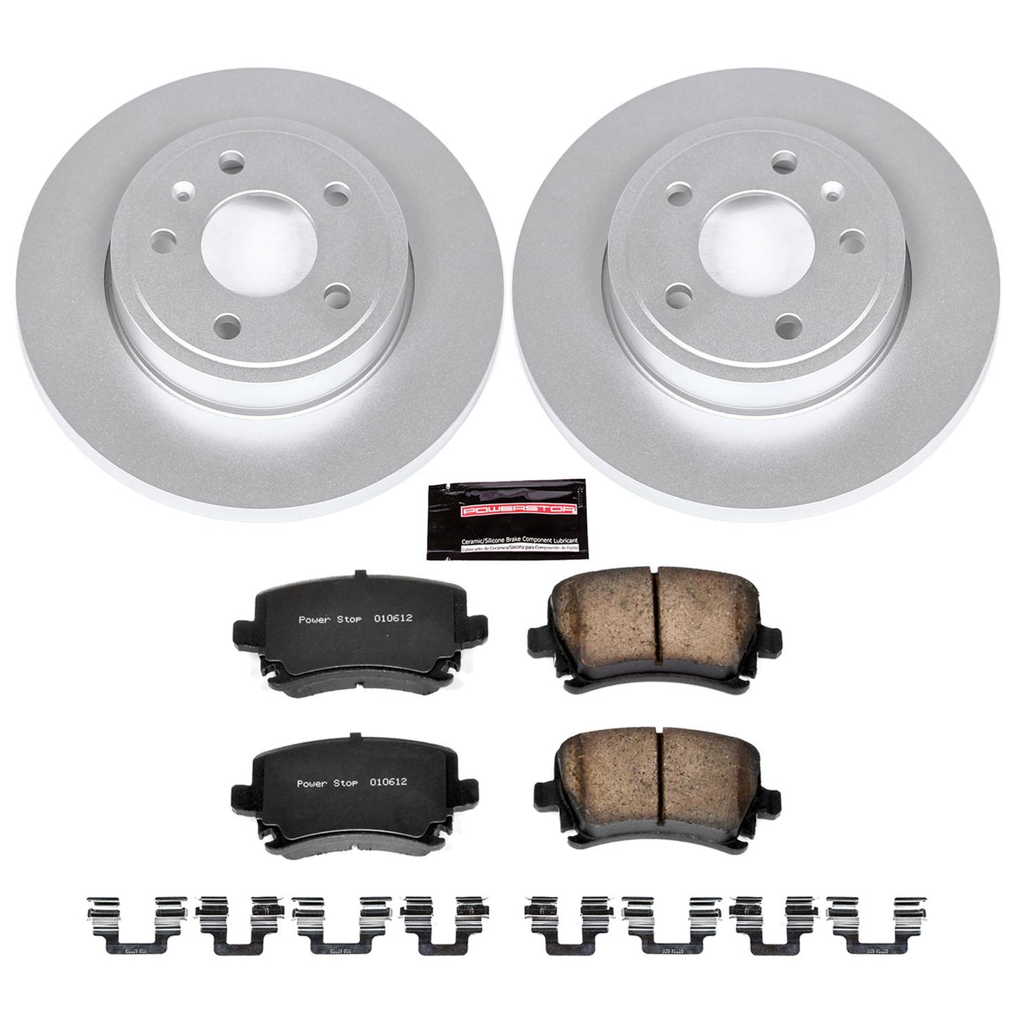 Power Stop Z23 Evolution Sport GEOMET Coated Brake Kits CRK4624