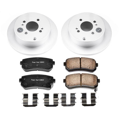 Power Stop Z17 Evolution Plus GEOMET Coated Brake Kits CRK4653