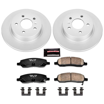 Power Stop Z17 Evolution Plus GEOMET Coated Brake Kits CRK4658