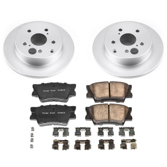 Power Stop Z17 Evolution Plus GEOMET Coated Brake Kits CRK4670