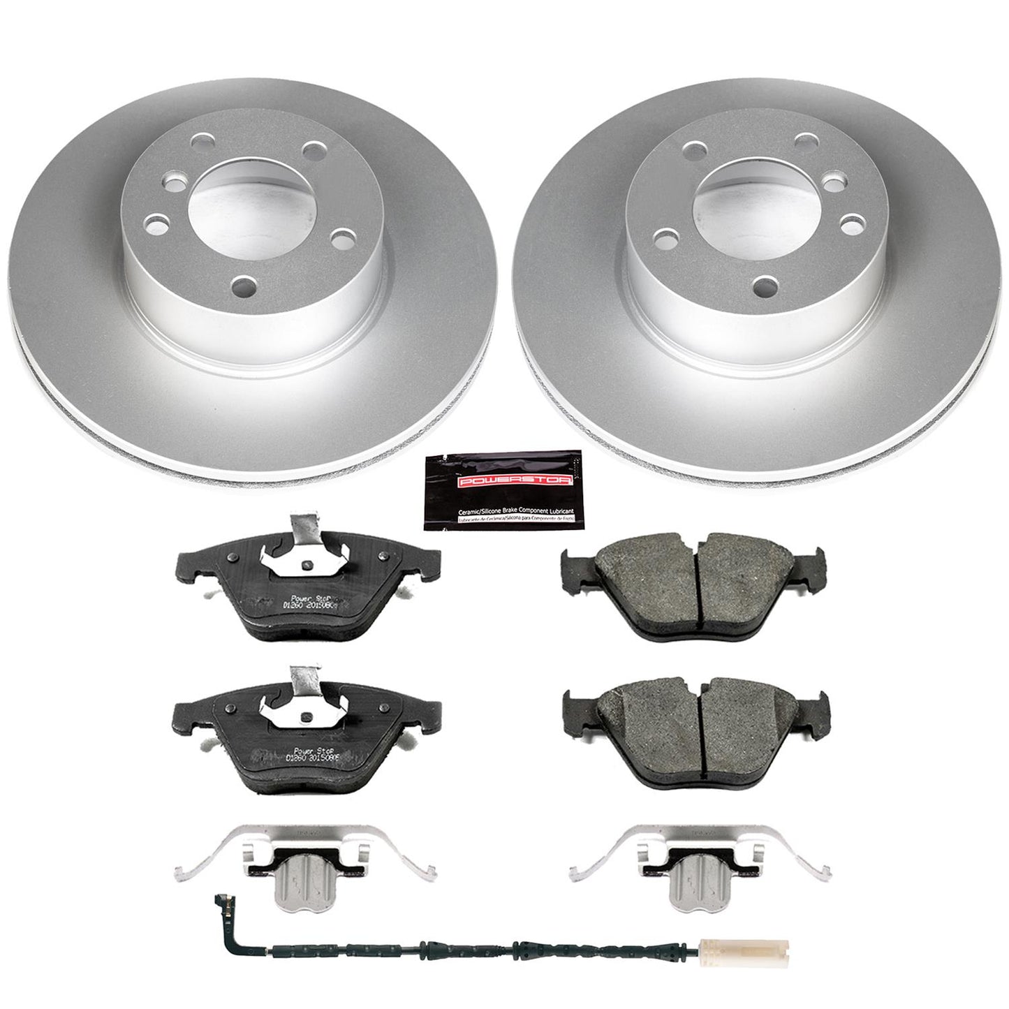 Power Stop Z23 Evolution Sport GEOMET Coated Brake Kits CRK4677