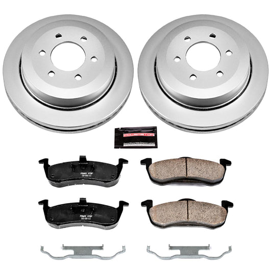 Power Stop Z17 Evolution Plus GEOMET Coated Brake Kits CRK4683