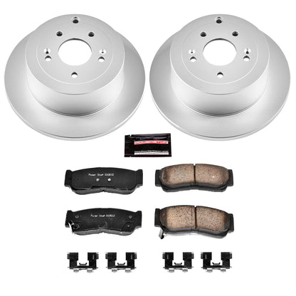 Power Stop Z17 Evolution Plus GEOMET Coated Brake Kits CRK4694