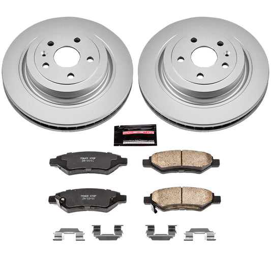 Power Stop Z17 Evolution Plus GEOMET Coated Brake Kits CRK4723