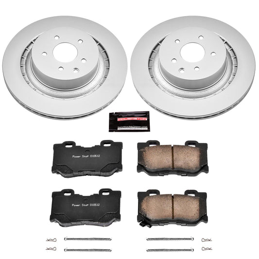 Power Stop Z17 Evolution Plus GEOMET Coated Brake Kits CRK4732