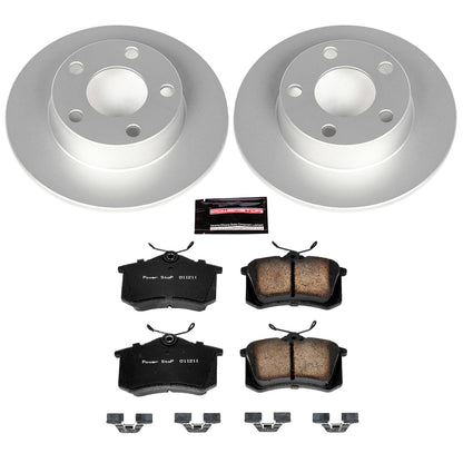 Power Stop Z23 Evolution Sport GEOMET Coated Brake Kits CRK4845