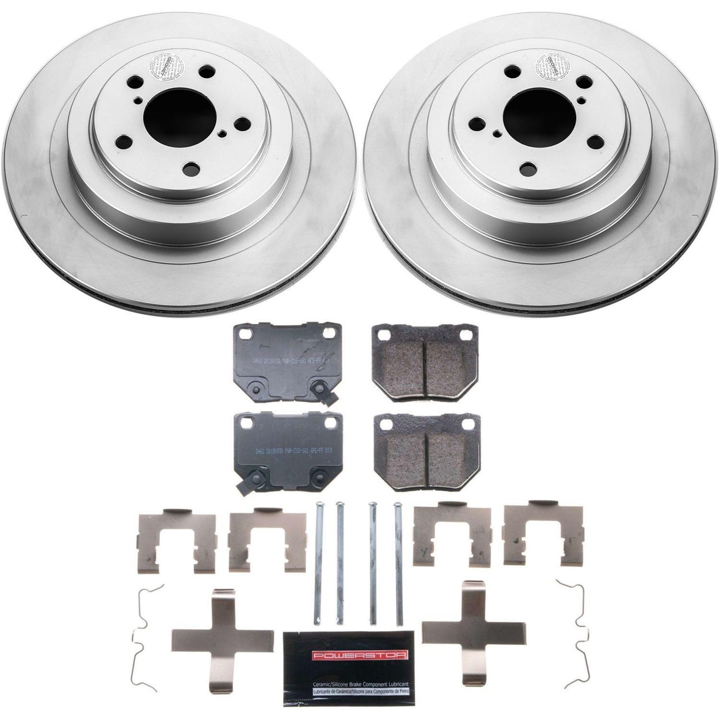 Power Stop Z17 Evolution Plus GEOMET Coated Brake Kits CRK4932