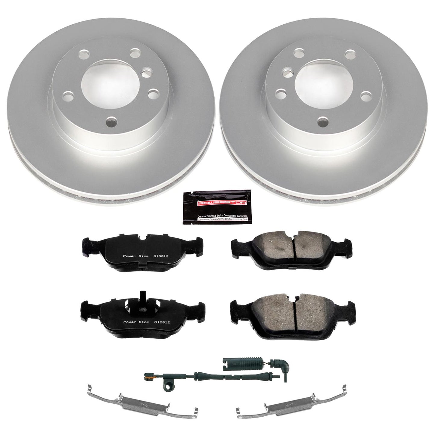 Power Stop Z23 Evolution Sport GEOMET Coated Brake Kits CRK497