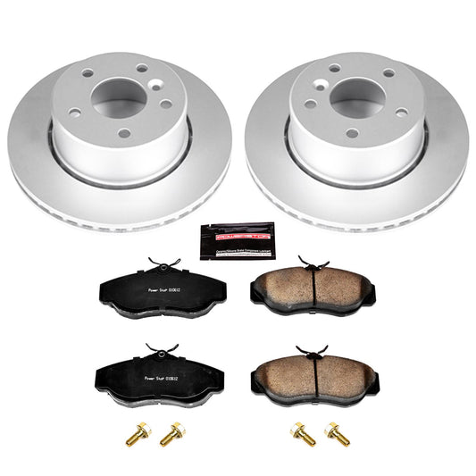 Power Stop Z23 Evolution Sport GEOMET Coated Brake Kits CRK5106