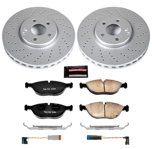 Power Stop Z23 Evolution Sport GEOMET Coated Brake Kits CRK5118