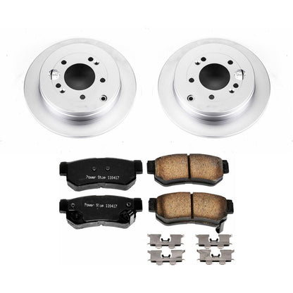 Power Stop Z17 Evolution Plus GEOMET Coated Brake Kits CRK5209