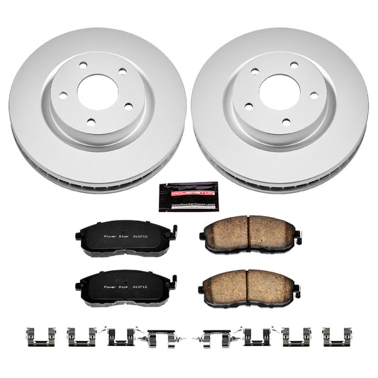 Power Stop Z17 Evolution Plus GEOMET Coated Brake Kits CRK5217