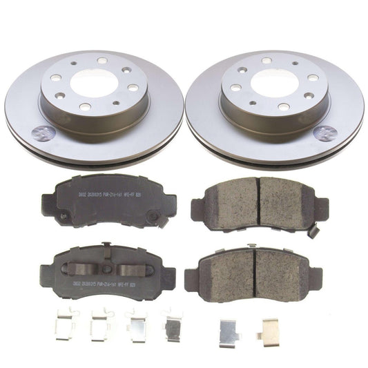 Power Stop Z17 Evolution Plus GEOMET Coated Brake Kits CRK5224