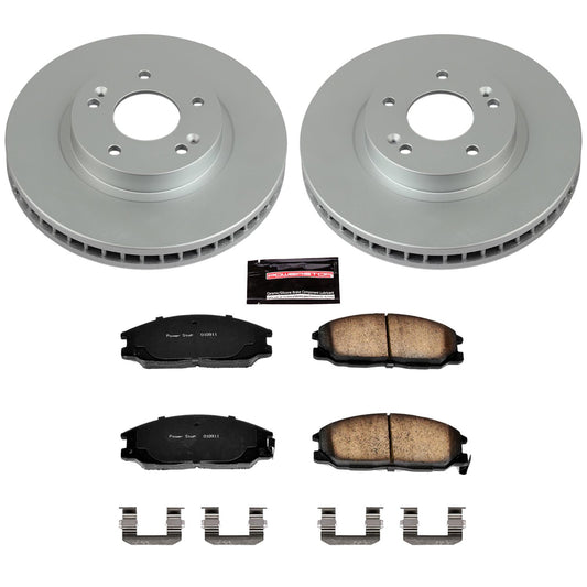 Power Stop Z17 Evolution Plus GEOMET Coated Brake Kits CRK5250