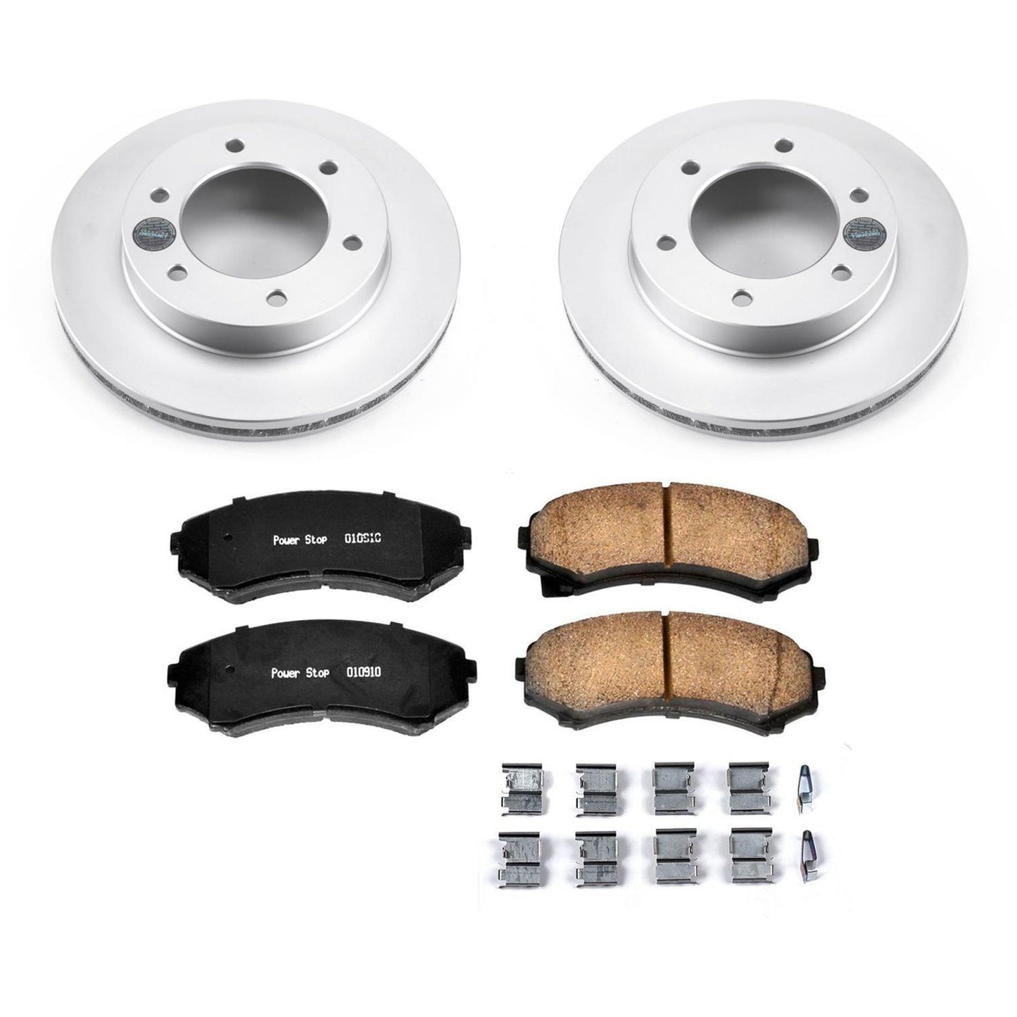 Power Stop Z17 Evolution Plus GEOMET Coated Brake Kits CRK5259