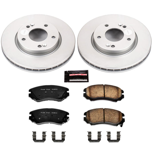 Power Stop Z17 Evolution Plus GEOMET Coated Brake Kits CRK5291