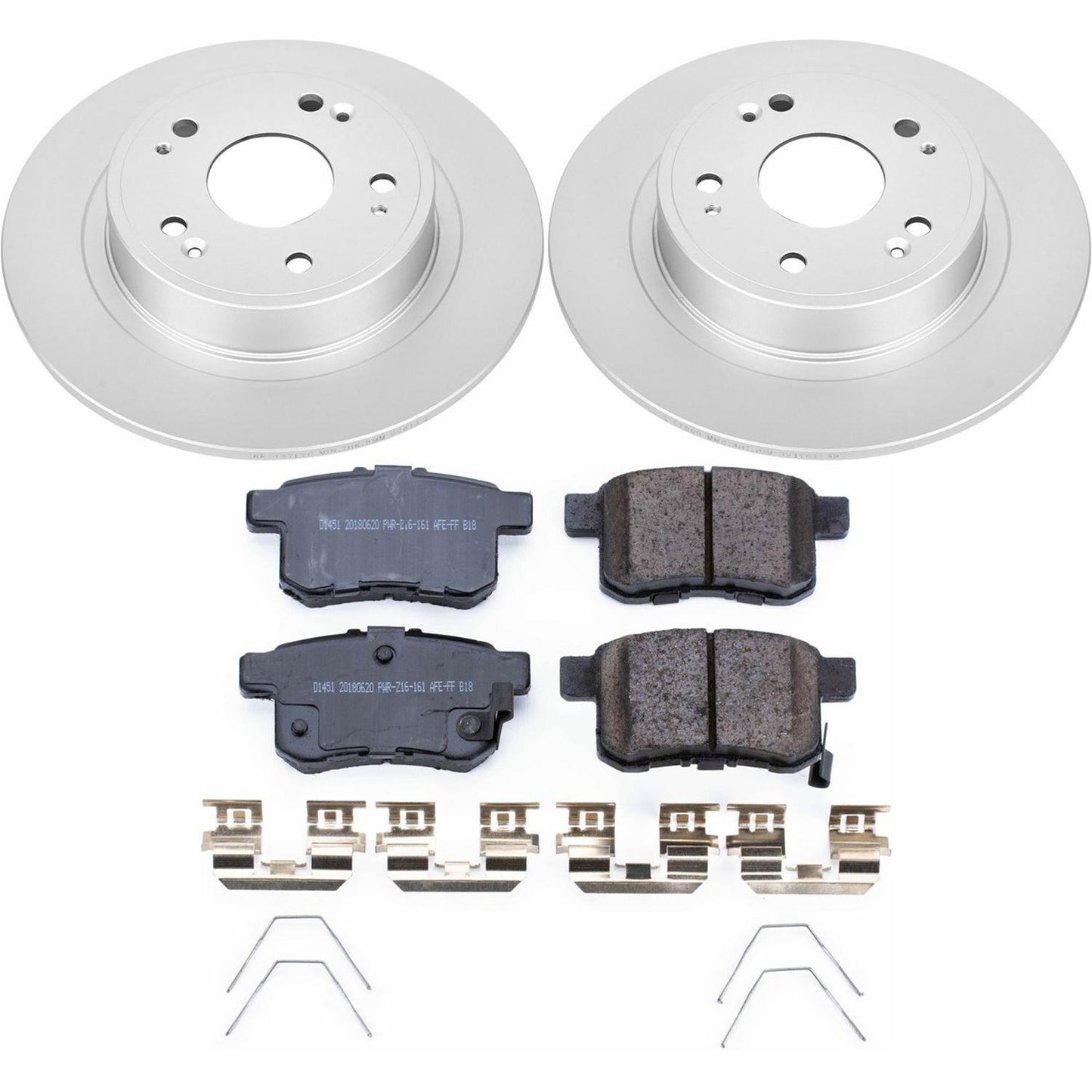 Power Stop Z17 Evolution Plus GEOMET Coated Brake Kits CRK5368