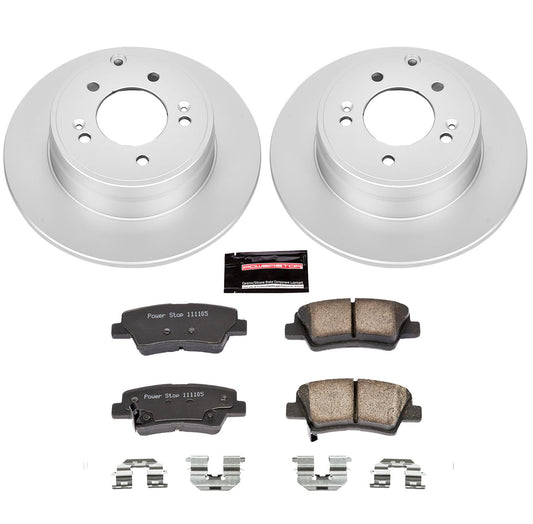 Power Stop Z17 Evolution Plus GEOMET Coated Brake Kits CRK5381