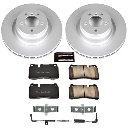 Power Stop Z23 Evolution Sport GEOMET Coated Brake Kits CRK5424