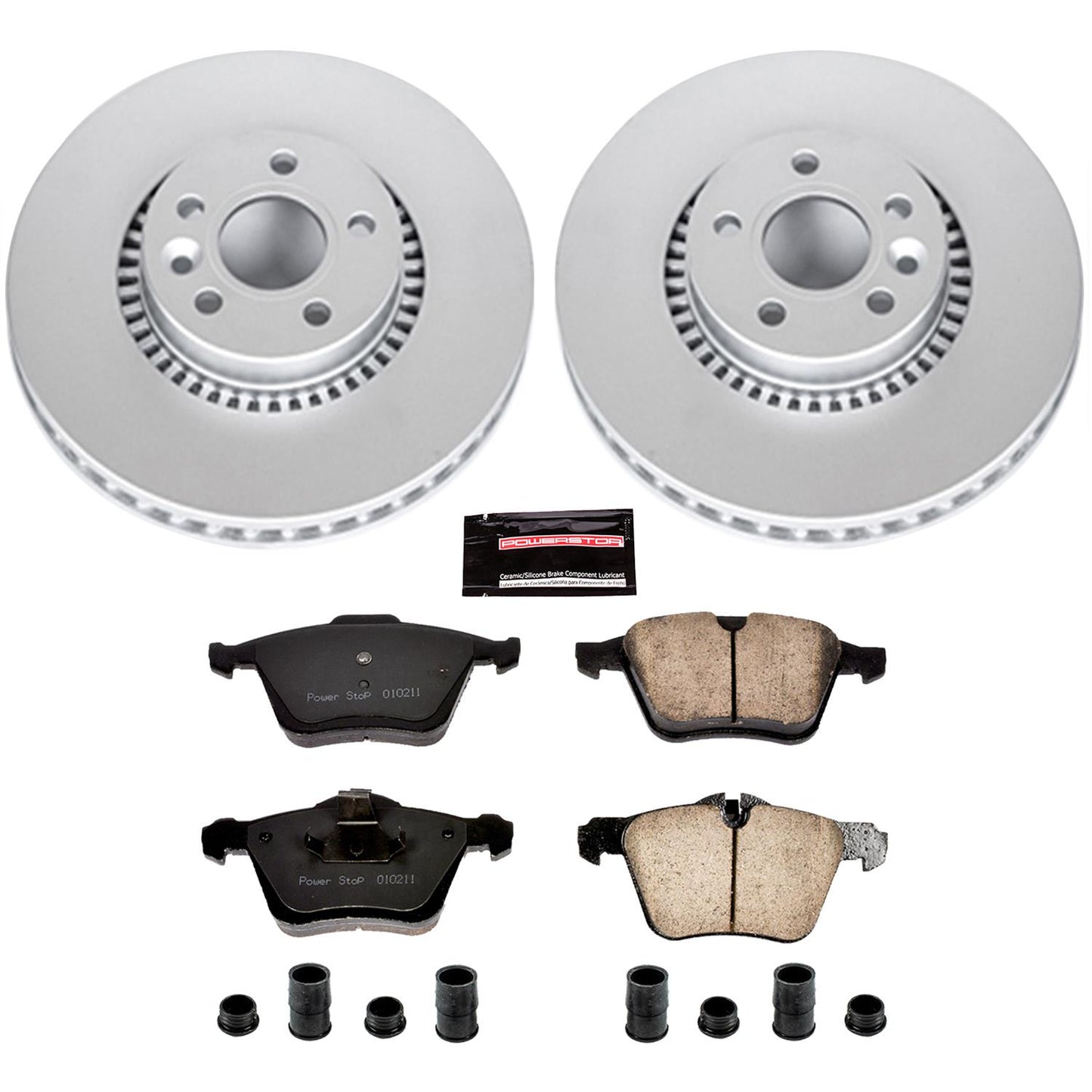 Power Stop Z23 Evolution Sport GEOMET Coated Brake Kits CRK5613