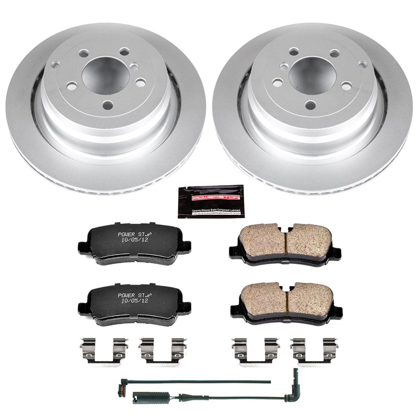 Power Stop Z23 Evolution Sport GEOMET Coated Brake Kits CRK5624