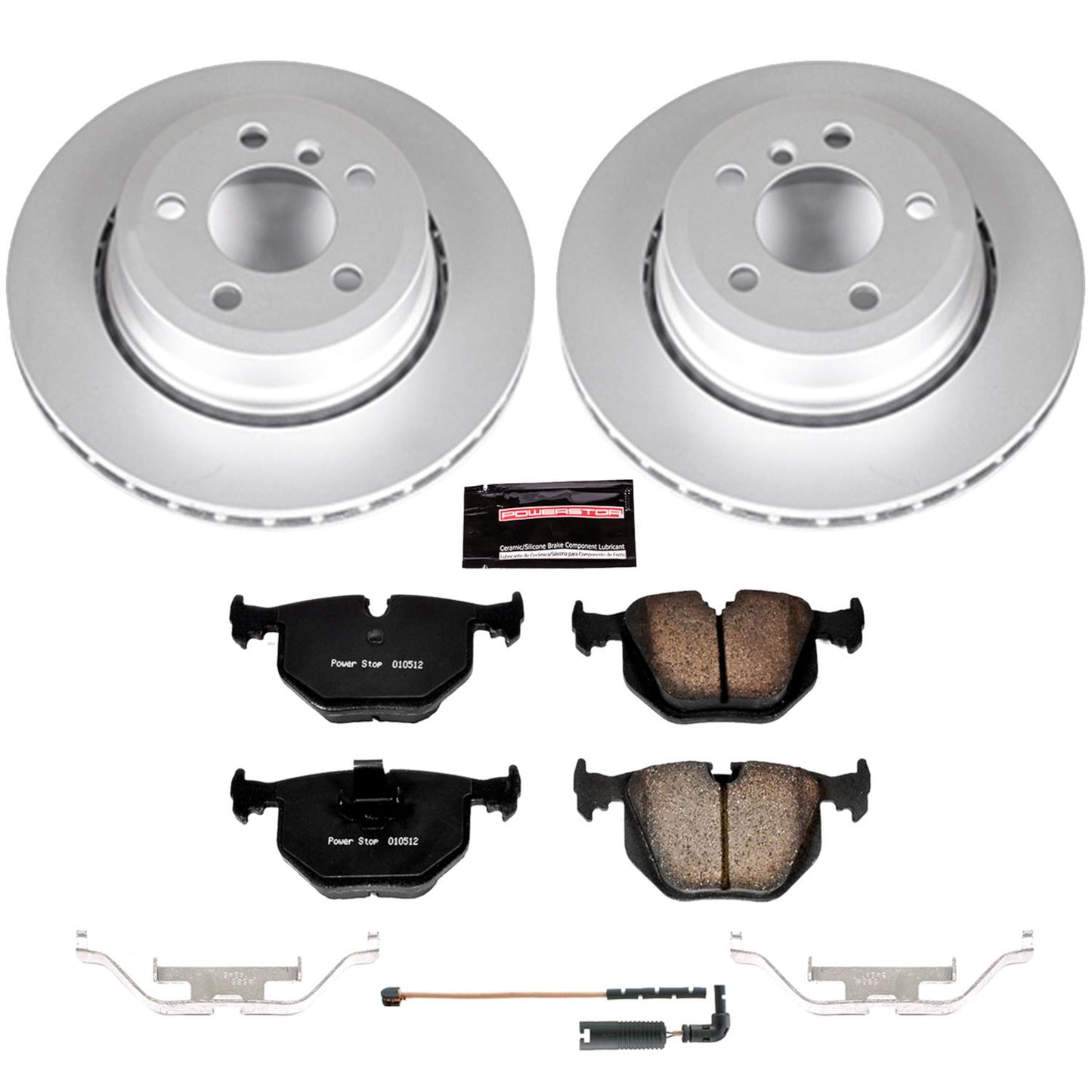 Power Stop Z23 Evolution Sport GEOMET Coated Brake Kits CRK5738