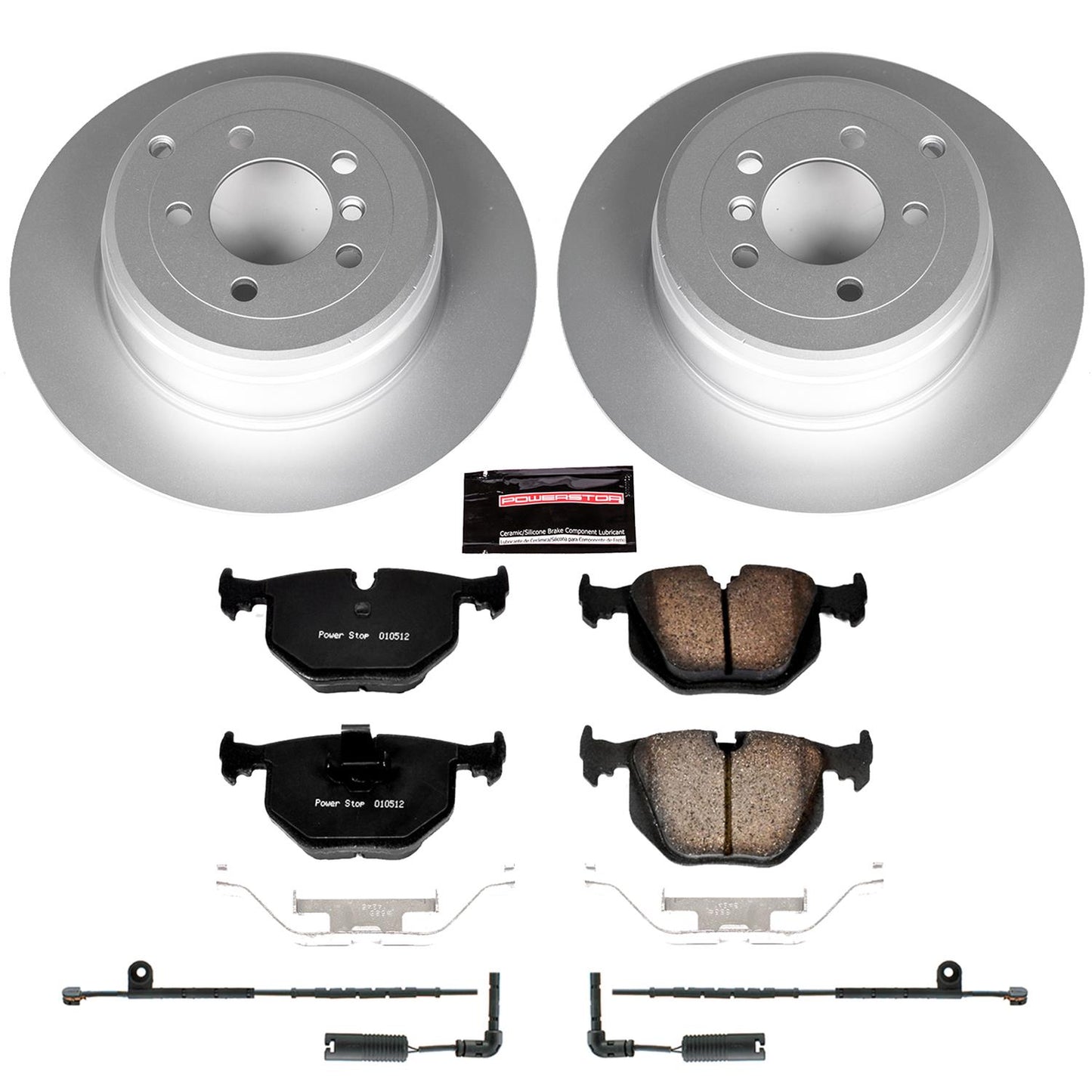 Power Stop Z23 Evolution Sport GEOMET Coated Brake Kits CRK5742