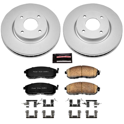 Power Stop Z17 Evolution Plus GEOMET Coated Brake Kits CRK5817