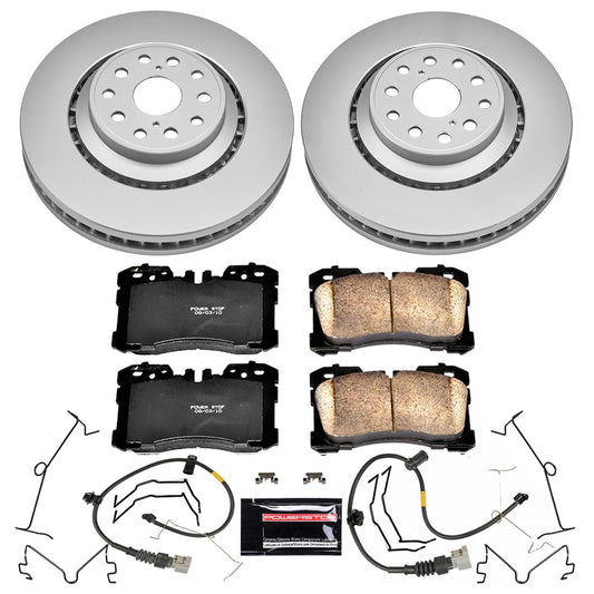 Power Stop Z17 Evolution Plus GEOMET Coated Brake Kits CRK5826