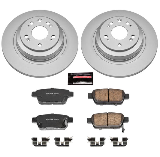 Power Stop Z17 Evolution Plus GEOMET Coated Brake Kits CRK5854