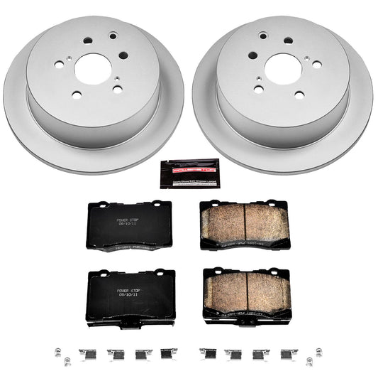 Power Stop Z17 Evolution Plus GEOMET Coated Brake Kits CRK5864