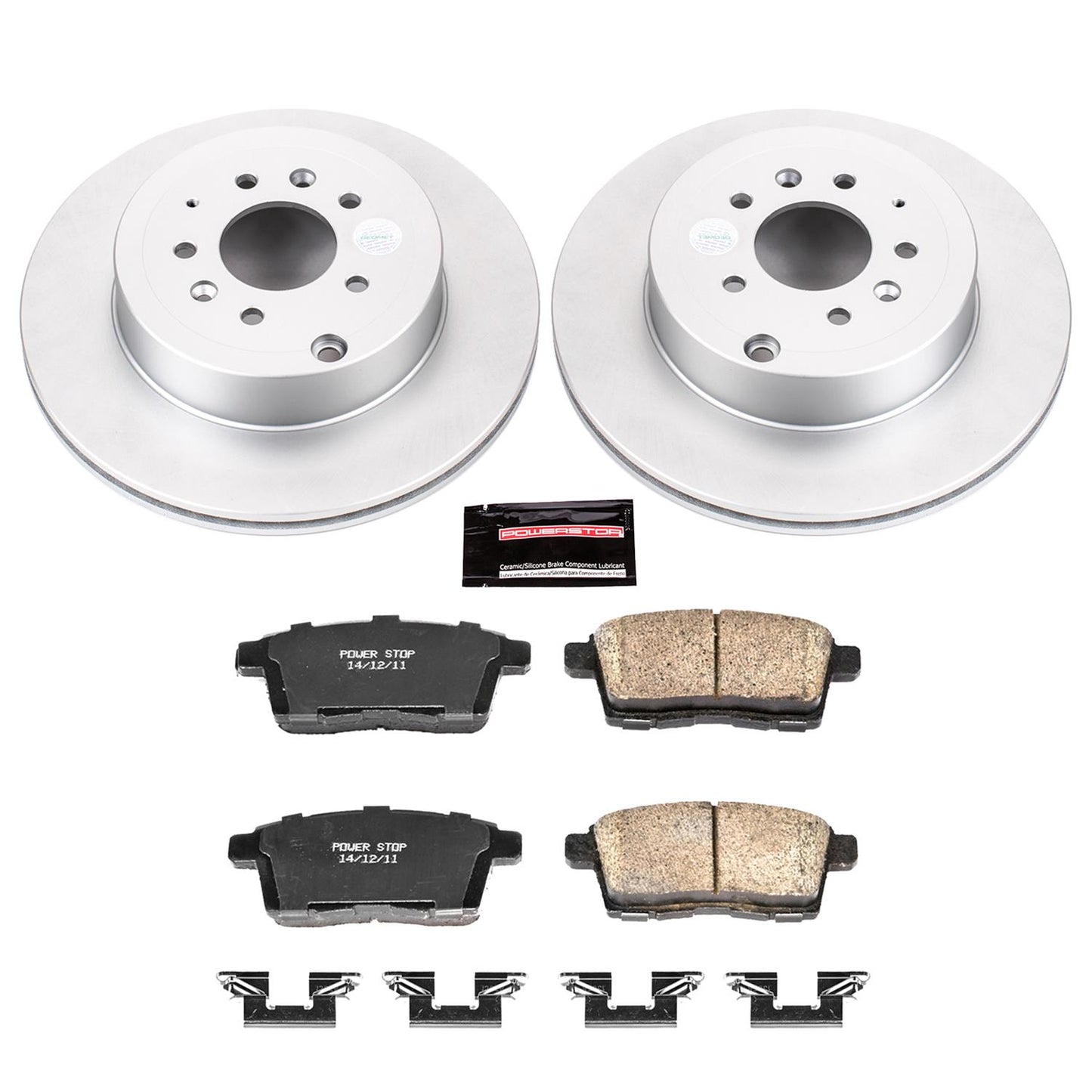 Power Stop Z17 Evolution Plus GEOMET Coated Brake Kits CRK5877