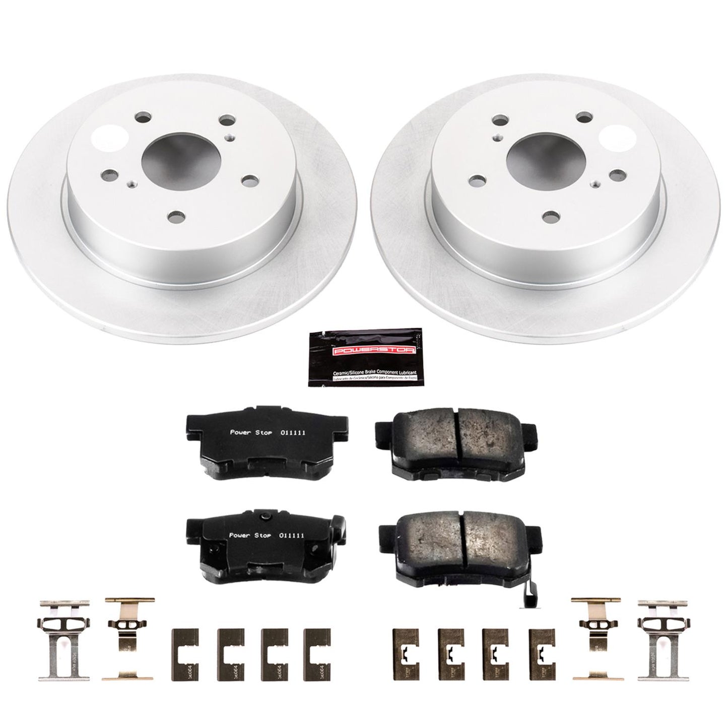 Power Stop Z17 Evolution Plus GEOMET Coated Brake Kits CRK5889