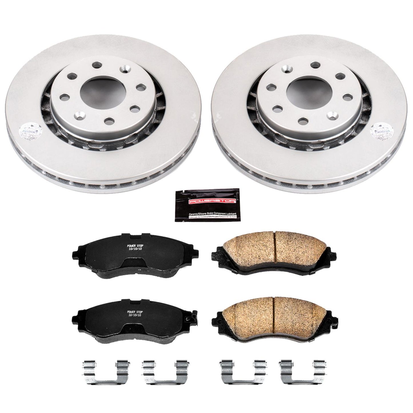 Power Stop Z17 Evolution Plus GEOMET Coated Brake Kits CRK5893