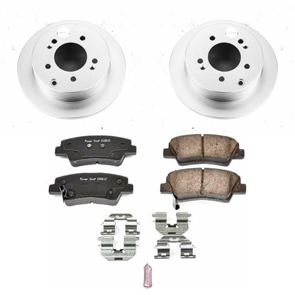 Power Stop Z17 Evolution Plus GEOMET Coated Brake Kits CRK5916