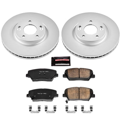 Power Stop Z17 Evolution Plus GEOMET Coated Brake Kits CRK5926